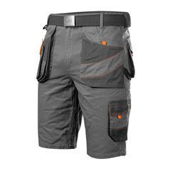 NEO TOOLS Βερμούδα Εργασίας Cotton Slim 260 g/m³ 81-331-L