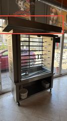 ΚΑΠΕΛΟ ΕΞΑΕΡΙΣΜΟΥ ΕΣΤΙΑΤΟΡΙΟΥ INOX 1,5 m