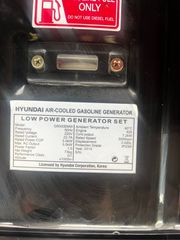 HYUNDAI G8000EMW 220V-thumb-1