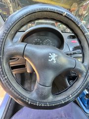 Τιμόνι (Χωρίς Αερόσακο - Με Κόρνα) Peugeot 206