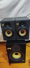 krk 4 αυτοενισχυόμενα studio monitor, krk6