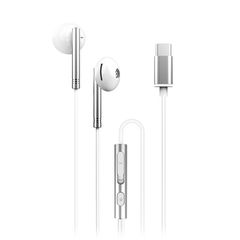 XO EP29 White Earbuds Handsfree με Βύσμα USB-C Λευκό