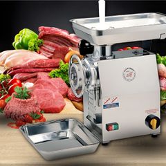 Κρεατομηχανή inox (3Hp/230V) Ιταλική. Διαστάσεις: 52x26x53cm
