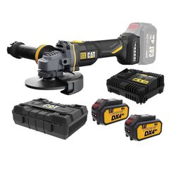 CAT Combo-19 Γωνιακός Τροχός Μπαταρίας Brushless 18V 125mm Combo-19 (2x 4.0Ah) CAT