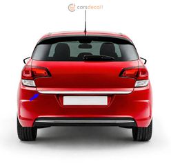 Citroen C4 HB Διακοσμητικό Trim Χρωμίου Πορτμπαγκάζ