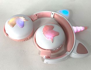 Ασύρματα ακουστικά - Unicorn Headphones - ME17 - 258606 - White