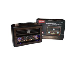 Επαναφορτιζόμενο ραδιόφωνο Retro - M-1917BT - 830036