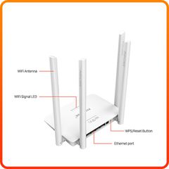 Ασύρματο Router Wifi - LV-WR08 - PIX-LINK - 880264