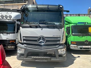 Καρότσα Μουσαμάς Mercedes-Benz 2019 Actros 1830 Με υδραυλική πόρτα!-thumb-1