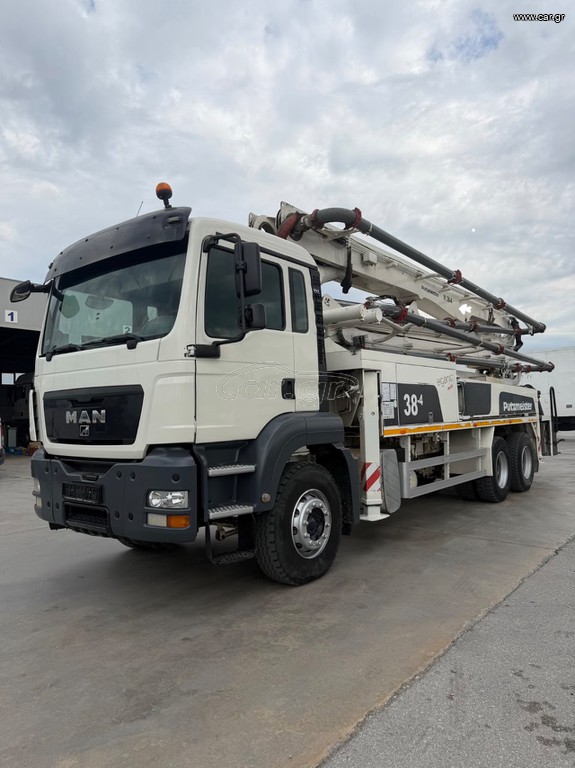 Αντλίες Σκυροδέματος MAN 2008 TGA 33.360 PUTZMEISTER 38 ΜΕΤΡΑ!!