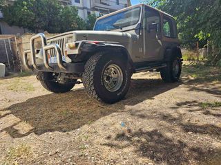 Jeep Wrangler 1996 ΧΩΡΙΣ ΤΕΚΜΗΡΙΟ με κρατικες ιστορικες πινακιδες