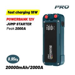 BBC9030 Εκκινητής Μπαταρίας Φορητός & PowerBank 20000mAh 12V - ΕΚΚΙΝΗΤΕΣ - BORMANN PRO (#085577)