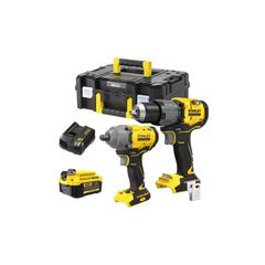 SFMCK217M1T-QW 20V Brushless Σετ Δραπανοκατσάβιδο, Παλμικό Κατσαβίδι, Γωνιακός Τροχός & Δισκοπρίονο (2x4Ah) - 18V - 20V - STANLEY FATMAX (#SFMCK217M1T-QW)