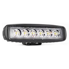 Amio – Προβολέας Εργασίας LED WL01 DAYLINE 9-60V 18W 6000K 6 LED Spot για Ισχυρό Φωτισμό σε Καθημερινή Χρήση – 1 Τεμ. (01612/AM)