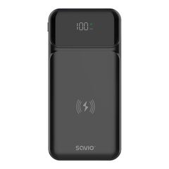 Savio BA-09 Power Bank 10000mAh, USB-A, USB-C, Power Delivery / Quick Charge 3.0
