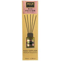 Aqua - Αρωματικό Χώρου Red Passion Home Reed Diffuser με 6 Στικς Aqua 100 ml - 1 τμχ (10-822/AQ)