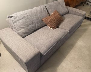 IKEA KIVIK 3θέσιος Καναπές Γκρι – Άριστη Κατάσταση