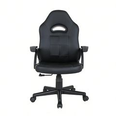 GRC TECH GAMING CHAIR "ALEX" BLACK (46x46x105-115cms) ΕΩΣ 120KG, CLASS 3 GAS LIFT
