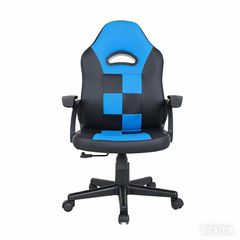 GRC TECH GAMING CHAIR "CHRIS" BLUE/BLACK (46x46x105-115cms) ΕΩΣ 120KG, CLASS 3 GAS LIFT