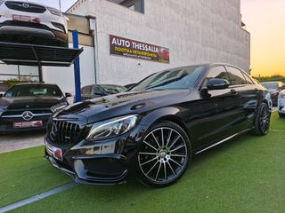Mercedes-Benz C 180 2016 CGI LOOK C43 AMG ΔΕΡΜΑ 165 ΑΛΟΓΑ