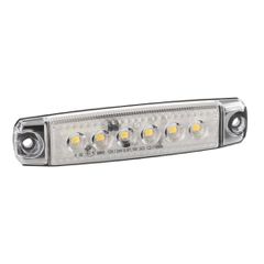 ΦΩΣ ΟΓΚΟΥ 6LED ΛΕΥΚΟ SMD 12/24V 96mm 20ΤΕΜ.