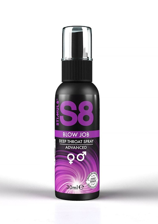 S8 Deep Throat Spray 30ml - Mint Flavor