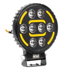 Amio - Προβολέας Εργασίας LED AWL80 SPOT 48W 2400lm με Λευκό + Κίτρινο φώς προειδοποίησης 9/36V - 1 τεμ. (04424/AM)