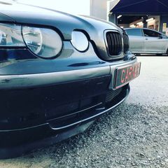 Καρδιές Μάσκας Για Bmw 3 E46 99-01 SedanTouringCompact M4 Look Με Διπλή Γρίλια Μαύρο Γυαλιστερό 2 Τεμάχια-thumb-4