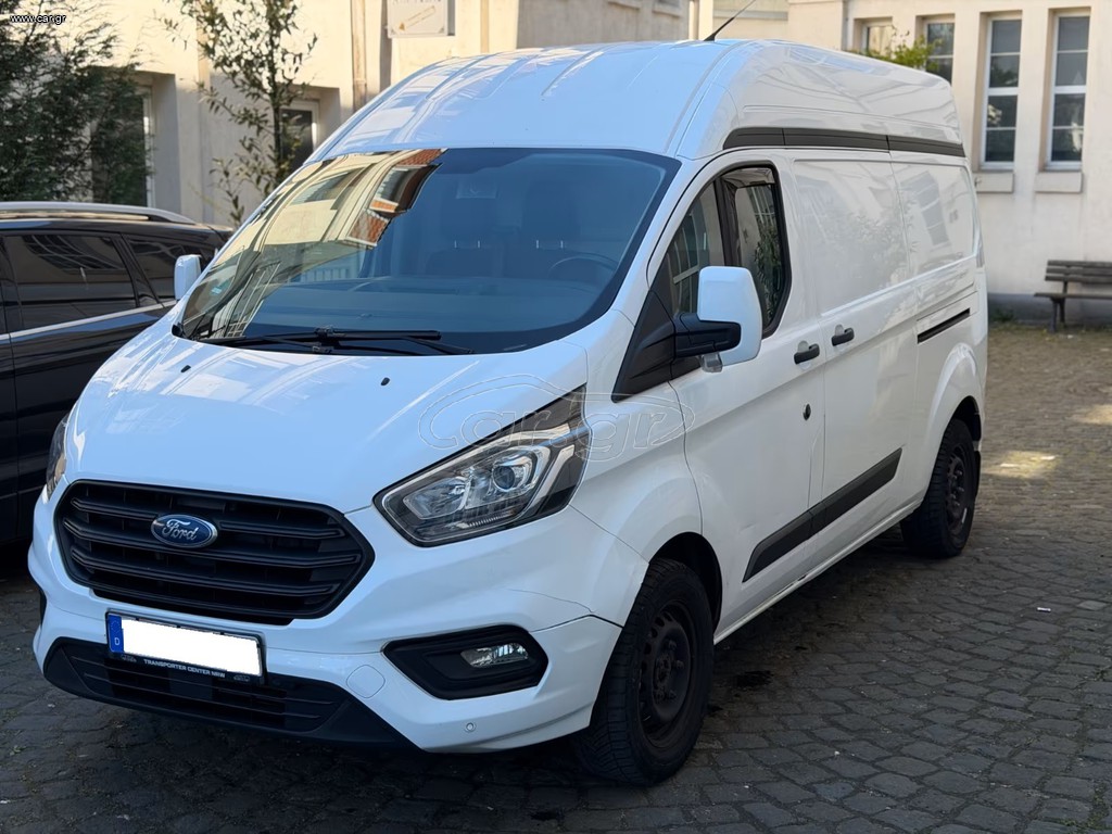 Κλούβα Ford 2019 TRANSIT CUSTOM ΥΠΕΡΥΨΩΜΕΝΟ ΔΙΠΛΕΣ ΠΟΡΤΕΣ