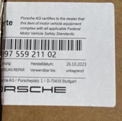 Porsche hood sign-thumb-4
