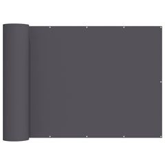 vidaXL Αδιάφανο σκίαστρο μπαλκονιού 180 x 300 cm
