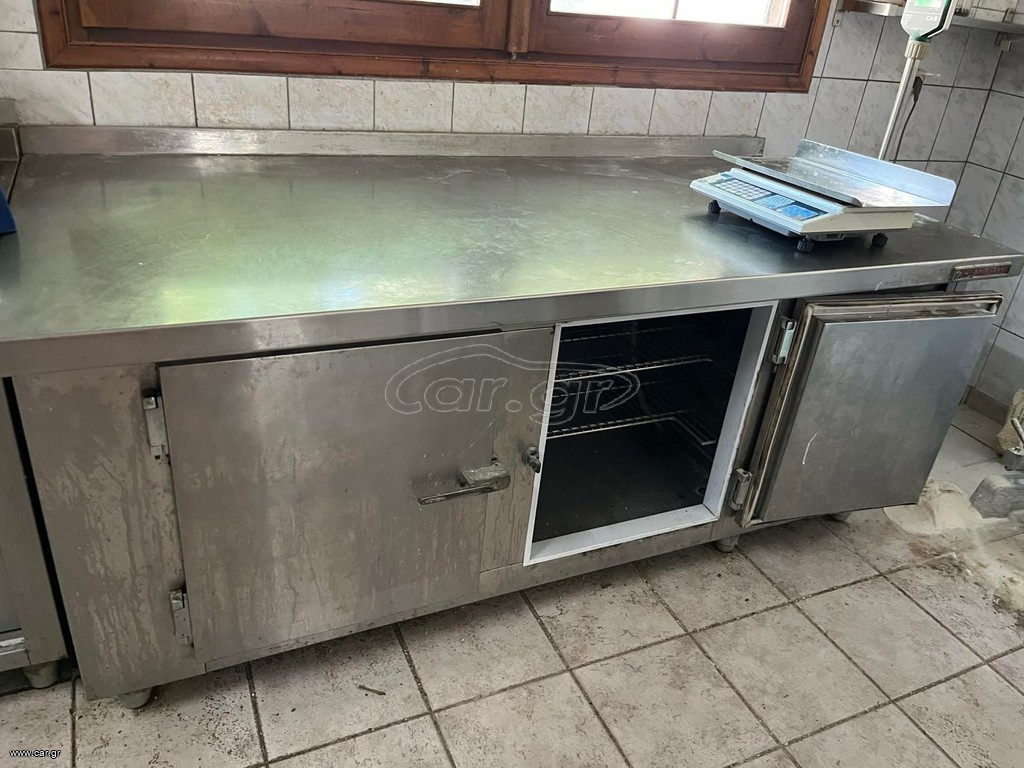 πάγκος εργασίας ψυγείο