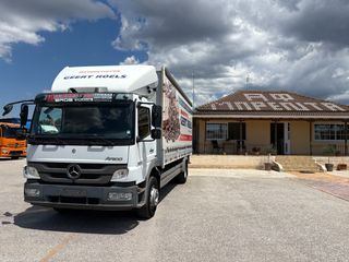 Ανατροπή + Γερανός Mercedes-Benz 2007 1624 Atego **Σούστα σούστα**-thumb-2