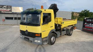 Ανατροπή + Γερανός Mercedes-Benz 2001 ATEGO 1223 ΤΗΛΕΧΕΙΡΙΣΜΟΣ 3 ΥΔΡ.ΒΕΛ. 14 ΜΕΤΡΑ-thumb-6