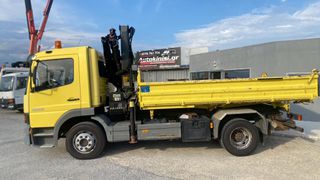 Ανατροπή + Γερανός Mercedes-Benz 2001 ATEGO 1223 ΤΗΛΕΧΕΙΡΙΣΜΟΣ 3 ΥΔΡ.ΒΕΛ. 14 ΜΕΤΡΑ-thumb-13