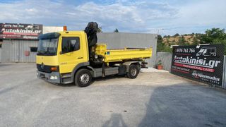 Ανατροπή + Γερανός Mercedes-Benz 2001 ATEGO 1223 ΤΗΛΕΧΕΙΡΙΣΜΟΣ 3 ΥΔΡ.ΒΕΛ. 14 ΜΕΤΡΑ-thumb-7