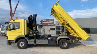Ανατροπή + Γερανός Mercedes-Benz 2001 ATEGO 1223 ΤΗΛΕΧΕΙΡΙΣΜΟΣ 3 ΥΔΡ.ΒΕΛ. 14 ΜΕΤΡΑ-thumb-18