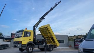 Ανατροπή + Γερανός Mercedes-Benz 2001 ATEGO 1223 ΤΗΛΕΧΕΙΡΙΣΜΟΣ 3 ΥΔΡ.ΒΕΛ. 14 ΜΕΤΡΑ-thumb-2
