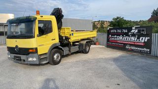 Ανατροπή + Γερανός Mercedes-Benz 2001 ATEGO 1223 ΤΗΛΕΧΕΙΡΙΣΜΟΣ 3 ΥΔΡ.ΒΕΛ. 14 ΜΕΤΡΑ-thumb-9