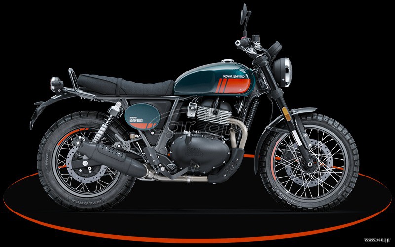Royal Enfield Bear 650 2026 PETROL GREEN-BOARDWALK WHITE