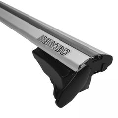 MENABO ΜΠΑΡΕΣ ΟΡΟΦΗΣ ΑΛΟΥΜΙΝΙΟΥ LINCE XL SILVER 135 cm ΣΕ ΑΣΗΜΙ ΧΡΩΜΑ ΓΙΑ Citroen C4 Aircross 5 doors 2012> ΜΕ FLUSH RAILS - 2 ΤΕΜ (8880/MB)
