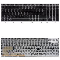 Teclado Español para Portátil - Spanish Laptop Keyboard για HP EliteBook 850 G6 - Product number : 4YD62AV L11999-B31 ES Black Silver Frame ( Κωδ.40608ES )