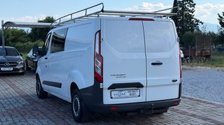 Ford Transit Custom 2018 EURO6 | 6ΘΕΣΙΟ | ΣΕΡΒΙΣ ΑΞΙΑΣ 1200€ | L2 LONG+ΣΧΑΡΑ ΟΡΟΦΗΣ-thumb-5