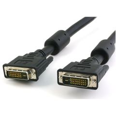 Καλώδιο POWERTECH DVI-D 24+1 CAB-DVI004, 2x Ferrites, 3m, μαύρο