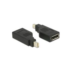 Αντάπτορας DELOCK mini DisplayPort (M) σε DisplayPort (F) 65626, 4K, 90°