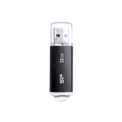 SILICON POWER USB Flash Drive Ultima U02, 32GB, USB 2.0, μαύρο