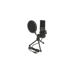 DELOCK Mικρόφωνο studio με pop φίλτρο & αντιανέμιο 66331, πυκνωτικό, USB