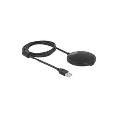 DELOCK μικρόφωνο 20672, πυκνωτικό, omnidirectional, με mute, USB