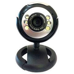POWERTECH Web Camera PT-509 1.3MP Plug & Play μαύρη με χειροκίνητη εστίαση φακού