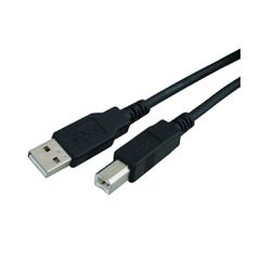 POWERTECH καλώδιο USB σε USB Type Β CAB-U050, copper, 3m, μαύρο